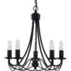 Lexi Lighting Zanzibar Chandelier Light Black