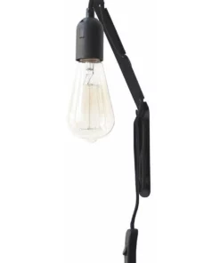 Lexi Lighting Dinka Bed Head/ Wall Light Black