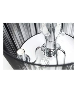 Lexi Lighting Paris Crystal Chandelier Pendant Light Black -Home Decor Shop 807558850 3 720x928