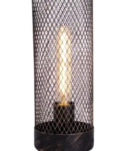 Lexi Lighting Clara Touch Table Lamp Black LED Globe Included