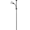 Lexi Lighting Georgia Mother and Child Floor Lamp Black