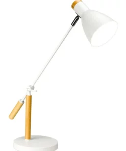 Lexi Lighting Scandinavian Style Adjustable Table Lamp White