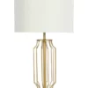 Oriel Lighting Ware Table Lamp Complete Metal Table Lamp