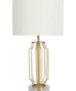 Oriel Lighting Ware Table Lamp Complete Metal Table Lamp