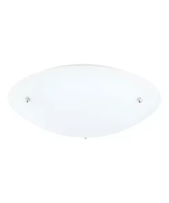 Oriel Lighting Volute 4000k Oyster Ceiling Light 40w
