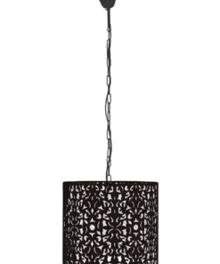 Oriel Lighting Vicky 35cm Pendant Light Black