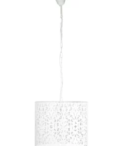 Oriel Lighting Vicky 35cm Pendant Light White