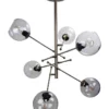 Oriel Lighting Ripley.6 Amazing 6-Light Satellite Pendant Light Antique Brass