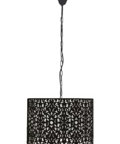 Oriel Lighting Vicky 45cm Pendant Light Black