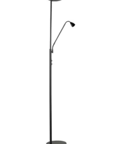Oriel Lighting Up2 Led Mother and Child LED Floor Lamp Black