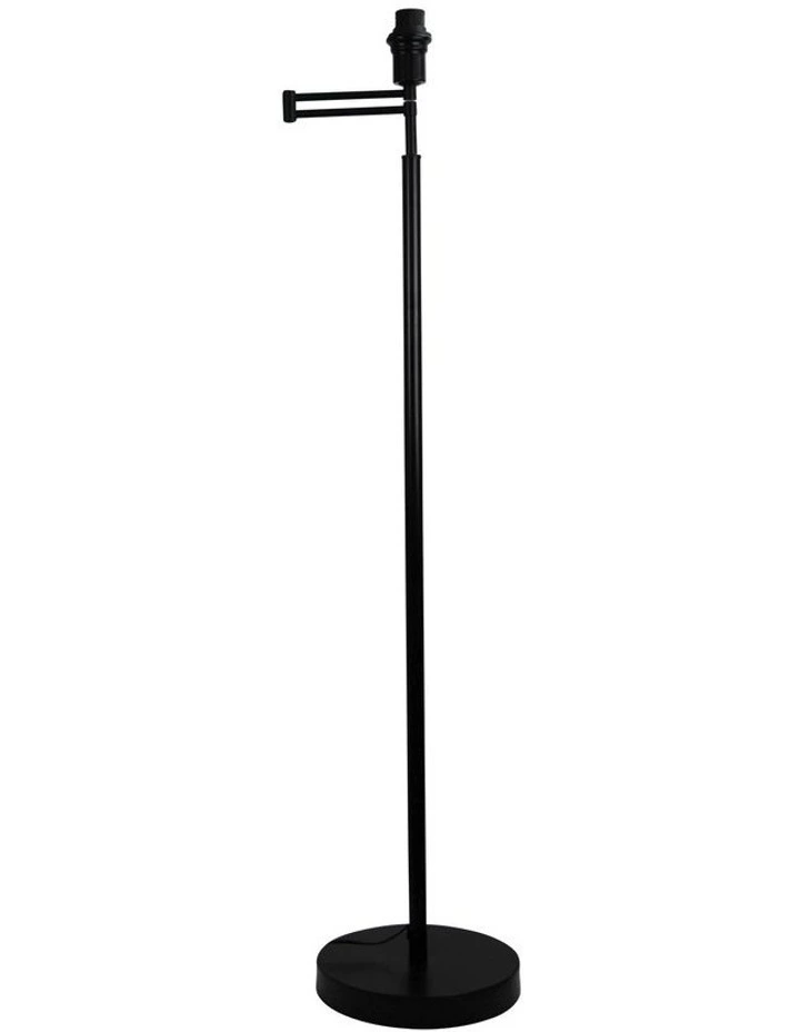 Oriel Lighting Kingston Swing Arm Floor Lamp Base Only Black 1 Oriel Lighting Kingston Swing Arm Floor Lamp Base Only Black