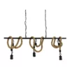 Oriel Lighting Triple Rope Pendant Light