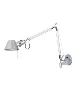 Oriel Lighting Forma Adjustable Wall Light Silver