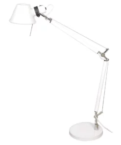 Oriel Lighting Forma Adjustable Desk Lamp White