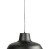 Oriel Lighting Forge 430 Single Pendant Light Black