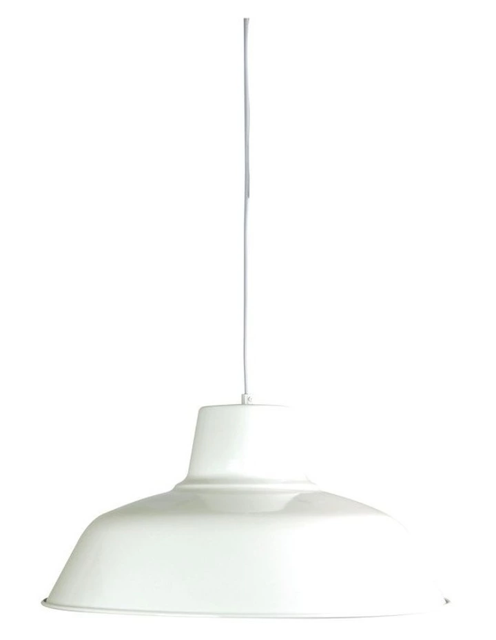 Oriel Lighting Forge 430 Single Pendant Light White 1 Oriel Lighting Forge 430 Single Pendant Light White