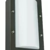 Oriel Lighting Senza Mini Exterior Bulkhead Light Graphite