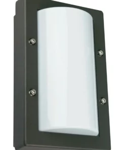 Oriel Lighting Senza Mini Exterior Bulkhead Light Graphite