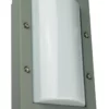 Oriel Lighting Senza Mini Exterior Bulkhead Light Silver