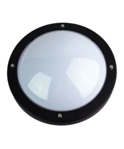 Oriel Lighting Primo Exterior Bulkhead Light Black
