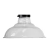 Oriel Lighting Toledo Classic 35cm Glass Shade and Gallery Clear