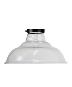 Oriel Lighting Toledo Classic 35cm Glass Shade and Gallery Clear