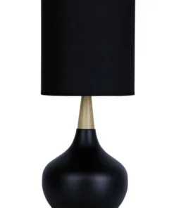 Oriel Lighting Pod Touch Table Lamp Black