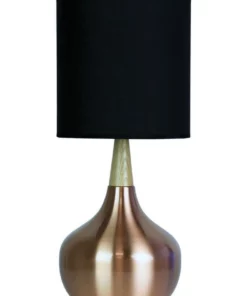 Oriel Lighting Pod Touch Table Lamp Copper