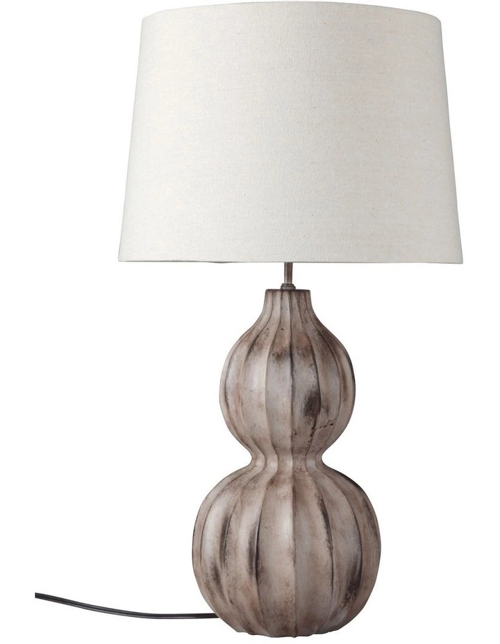 Oriel Lighting Autumn Ribbed Table Lamp 1 Oriel Lighting Autumn Ribbed Table Lamp