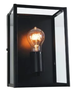 Oriel Lighting Eaton Wall Light With Clear Glass