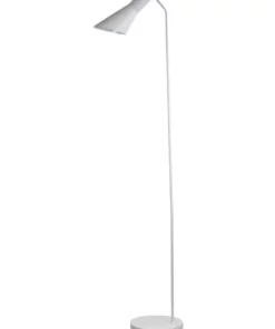 Oriel Lighting Thor Floor Lamp White