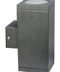 Oriel Lighting Kube Twin Exterior Light Graphite