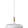 Oriel Lighting Malt 32cm Modern Pendant Light White