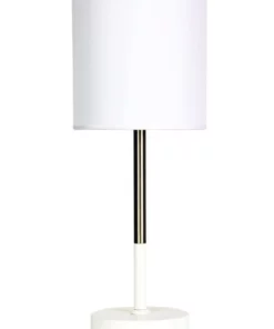Oriel Lighting Corda Table Lamp White