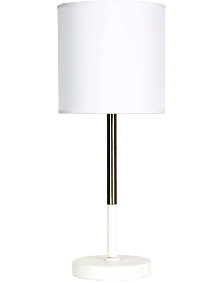 Oriel Lighting Corda Table Lamp White 1 Oriel Lighting Corda Table Lamp White
