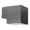 Oriel Lighting Kube Single Exterior Light Graphite