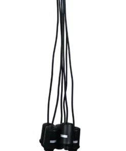 Oriel Lighting Pop Multi Drop Pendant Light Black