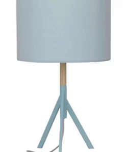 Oriel Lighting Micky Complete Table Lamp Blue