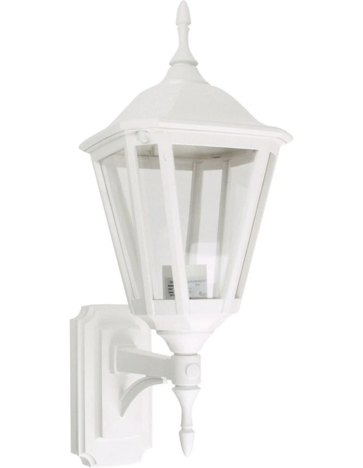 Oriel Lighting Java Mini Double Insulated Coach Exterior Light White 1 Oriel Lighting Java Mini Double Insulated Coach Exterior Light White