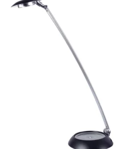 Oriel Lighting Techno LED Touch Desk Lamp in Silver