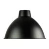 Oriel Lighting Yard Industrial Style Shade 47cm Black