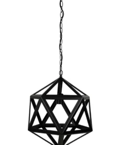 Oriel Lighting Geo Geometric Single Pendant Light