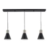 Oriel Lighting Como Pendant Light Brushed Chrome
