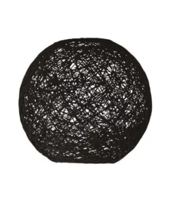 Oriel Lighting Kono DIY Flush Mount Lamp Shade Only Black 60cm