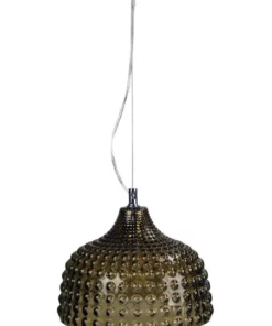 Oriel Lighting CARA.28 Delightful Glass Pendant Amber