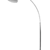 Oriel Lighting DomeArc Retro Floor Lamp Chrome