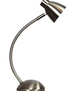 Oriel Lighting Nex LED Touch Desk Lamp Brushed Chrome