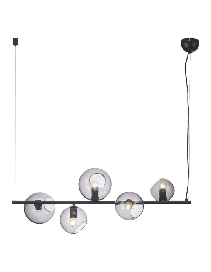 Oriel Lighting Sinus Designer Clear Glass Pendant Light 1 Oriel Lighting Sinus Designer Clear Glass Pendant Light