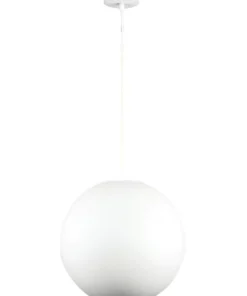 Oriel Lighting Phase Acrylic Sphere Pendant Light 30cm