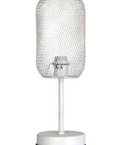 Oriel Lighting Brazz Touch Table Lamp White
